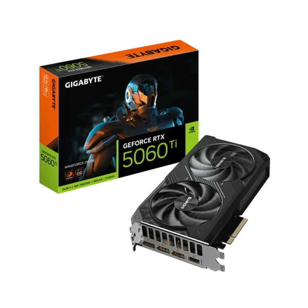GIGABYTE B760M GAMING PLUS WIFI DDR4 + RTX 5060 TI WINDFORCE OC 8GB