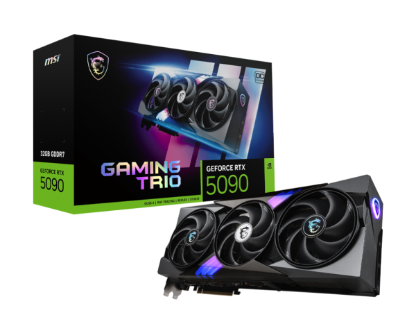 TARJETA DE VIDEO MSI RTX 5090 32GB GAMING TRIO OC GDDR7