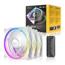 FAN ANTEC KIT DE 3 NEO PRIZM T3 120MM - WHITE