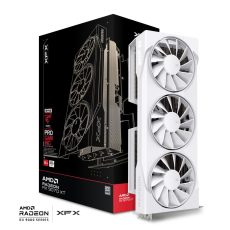 TARJETA DE VIDEO XFX SWIFT RX 9070 XT 16GB WHITE TRIPLE FAN GAMING EDITION