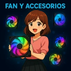 Fan, Ventilación Case, Complementes, Accesorios
