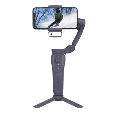 ESTABILIZADOR DE CARDAN PARA TELÉFONO, BLUETOOTH INALÁMBRICO DE 3 EJES, NEGRO
