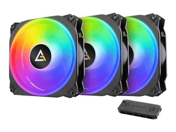 FAN ANTEC KIT DE 3 PRIXM X 120MM ARGB