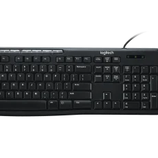 KIT TECLADO + MOUSE LOGITECH MK200, USB, NEGRO