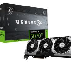 TARJETA DE VIDEO MSI RTX 5070 TI 16GB VENTUS 3X OC GDDR7
