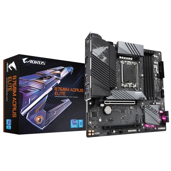 PLACA MADRE GIGABYTE B760M AORUS ELITE DDR5 LGA1700