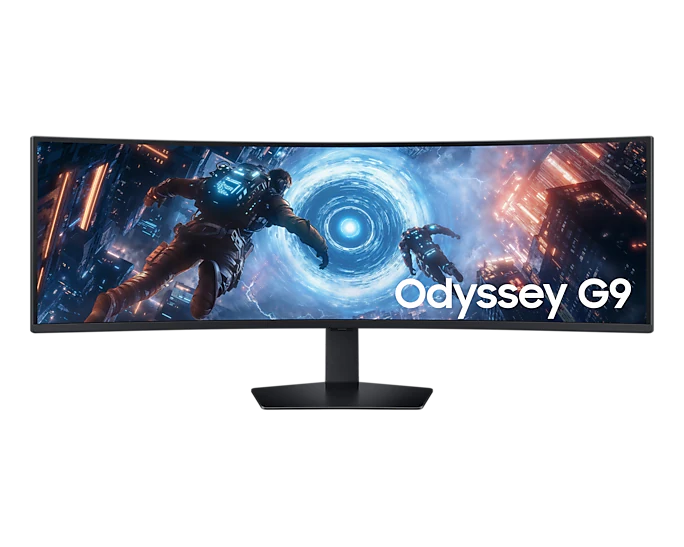 MONITOR SAMSUNG ODYSSEY G9 G91F 49" DUAL QHD 144HZ 1MS FREESYNC PREMIUM PRO CURVO ULTRAWIDE