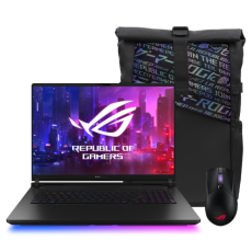 LAPTOP ASUS ROG Strix SCAR 18 (2025) 18” 2.5K WQXGA / CORE ULTRA 9 275HX / RAM 64GB DDR5 / SSD 2TB GEN 4 / RTX 5090 24GB / WIN 11
