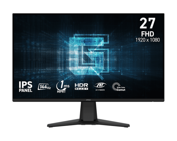 MONITOR MSI G275L E14 27" FHD IPS 144HZ 1MS ADAPTIVE-SYNC
