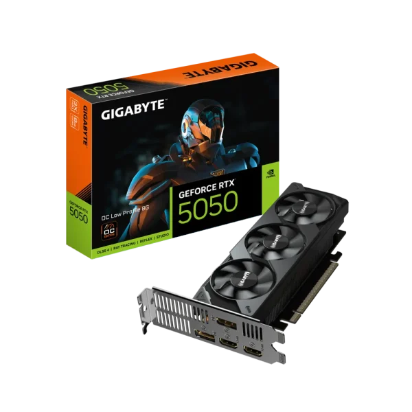 TARJETA DE VIDEO GIGABYTE RTX 5050 OC LOW PROFILE 8GB GDDR6 GEN 5.0