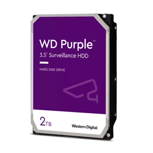 DISCO DURO WESTERN DIGITAL WD PURPLE 2TB SATA 3.5"
