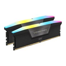 MEMORIA RAM CORSAIR VENGEANCE RGB 32GB (2X16GB) DDR5 6400MHZ COLOR BLACK