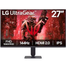 MONITOR LG ULTRAGEAR 27G411A-B 27" FHD IPS 144HZ 1MS G-SYNC / FREESYNC PREMIUM PRO