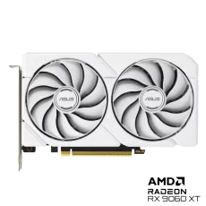 TARJETA DE VIDEO ASUS DUAL RX 9060 XT 16GB WHITE GDDR6