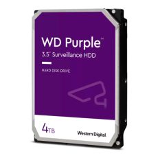 DISCO DURO WESTERN DIGITAL WD PURPLE, 4TB, SATA 6.0 GB/S, 256MB CACHE, 5400 RPM, 3.5"