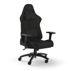 SILLA GAMER CORSAIR TC100 RELAXED BLACK – TEXTIL