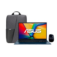 LAPTOP ASUS VIVOBOOK 15 X1504VA-E84630 15.6" FHD IPS CORE 5-120U / RAM 16GB DDR5 / SSD 512GB GEN 4 / PANTALLA TOUCH / TOUCH SCREEN