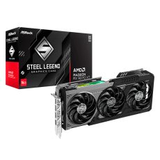 TARJETA DE VIDEO ASROCK RX 9070 XT STEEL LEGEND DARK 16GB GDDR6