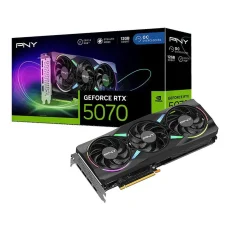 TARJETA DE VIDEO PNY RTX 5070 EPIC-X ARGB OC 12GB GDDR7