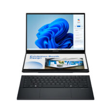 LAPTOP ASUS ZENBOOK DUO 14" FHD OLED TOUCH ULTRA 9 285H / RAM 16GB DDR5 / SSD 512GN GEN 4 / WIN 11 / TOUCH SCREEN